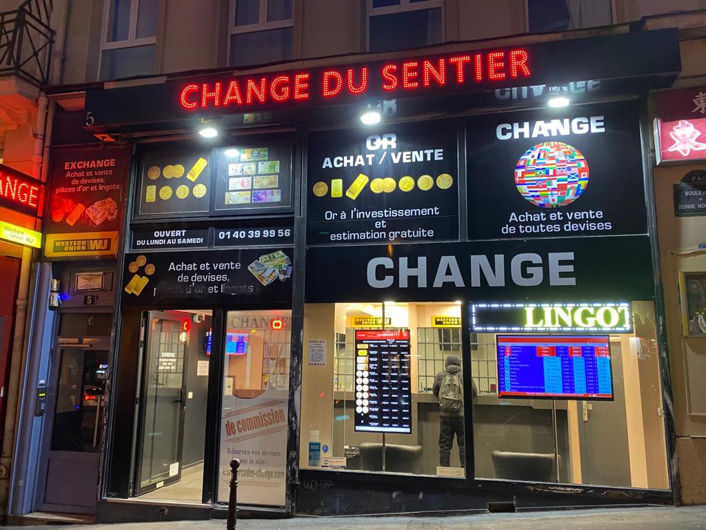 bureau de change paris